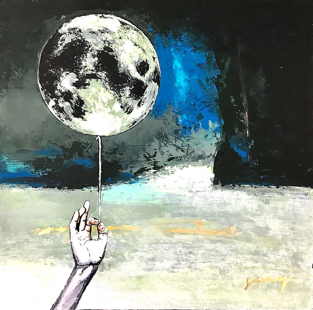 Lune moribonde