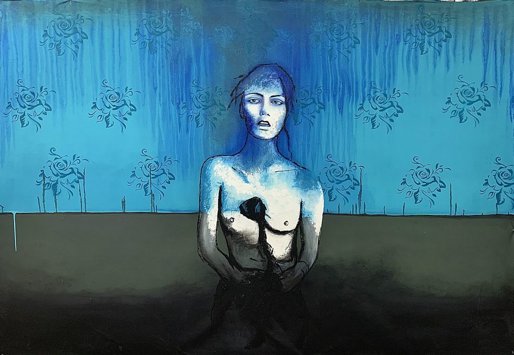 Blue roses