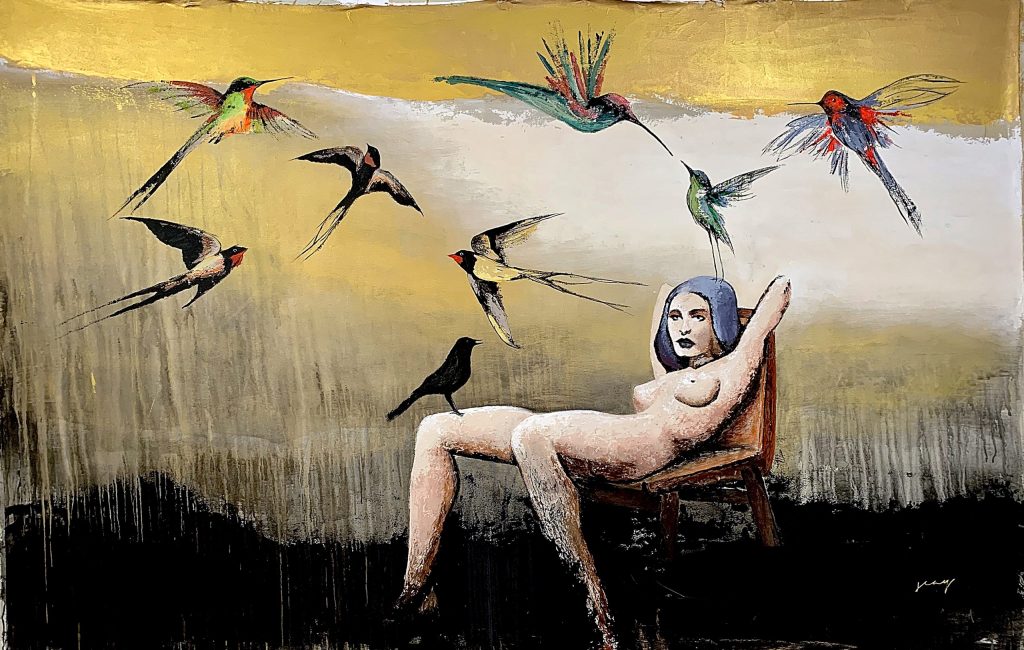 La femme aux oiseaux